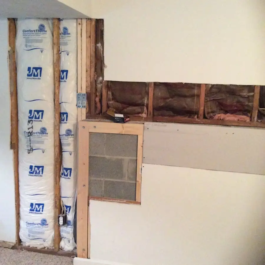 Wall insulation replacement during Odor Removal & Deodorization in Redmond
